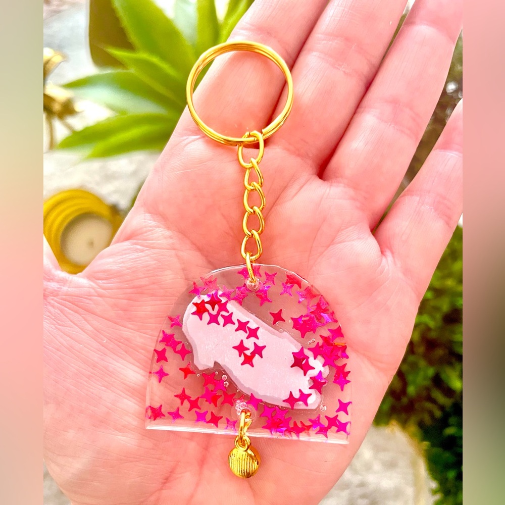 Ruby Slippers Acrylic Keychain - Picture 4 of 4
